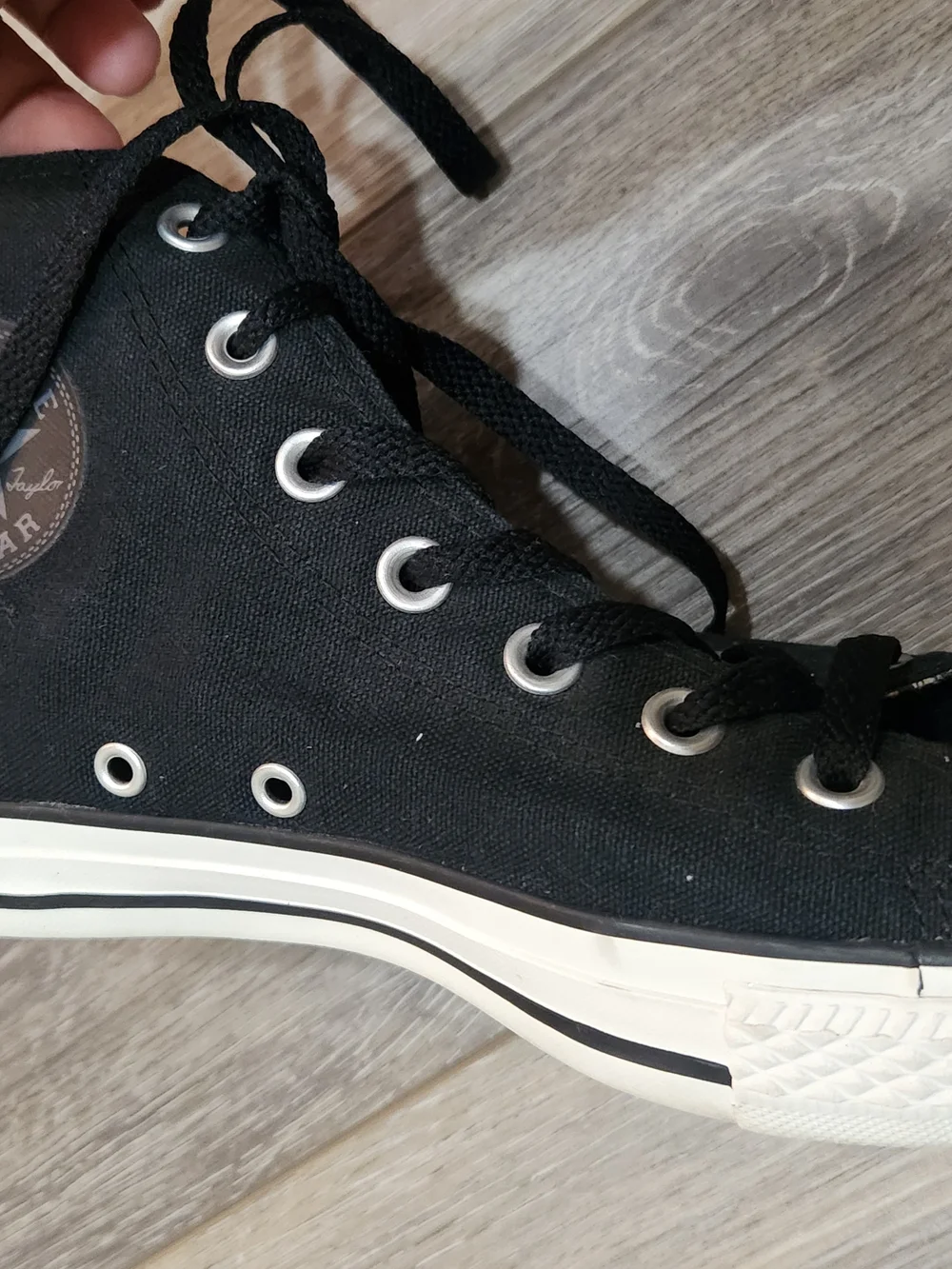 Converse Black Joker Graphic High-Top Sneakers Size 6 Men - Picture 7 of 7